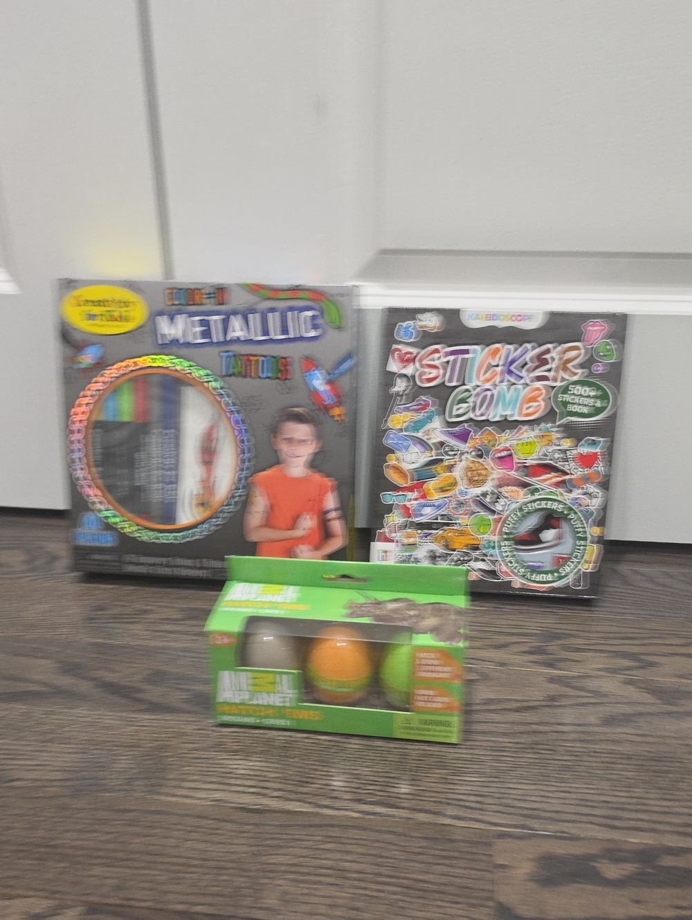 New Creative Metallic Tattoos,  Sticker Bomb Activity Set & Hatch 'Ems